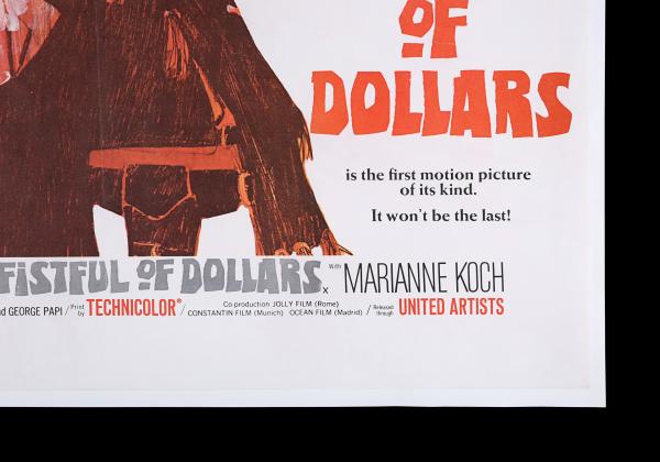 Lot A Fistful Of Dollars Uk Quad Poster Price