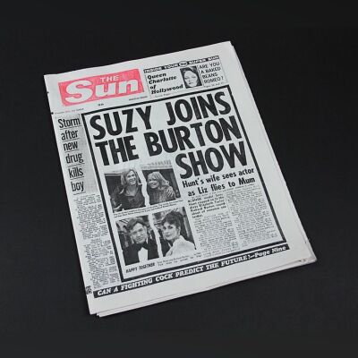 RUSH - Prop Edition of 'The Sun' Newspaper (RP074)