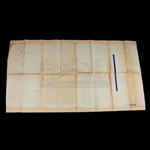 Lot # 133 - Radio Controlled R2-D2: Large Blueprint
