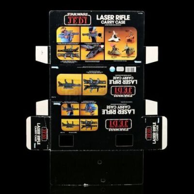 Lot # 156 - ROTJ Laser Rifle Carrying Case Box Flat