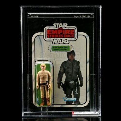 Lot # 207 - Luke Skywalker (Bespin Fatigues) ESB31B AFA 75 [Kazanjian Collection]