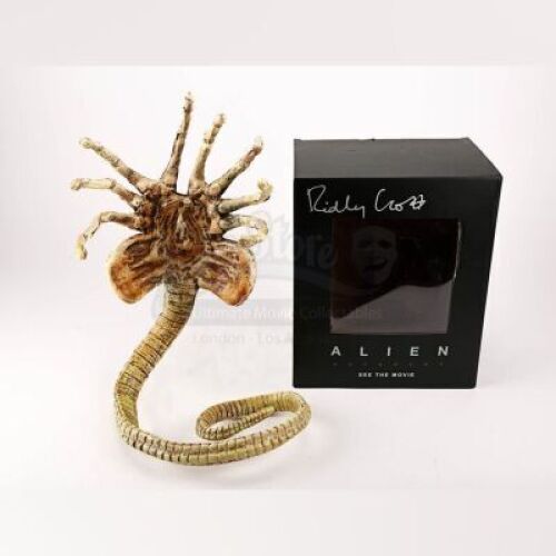 Lot # 6 - ALIEN: COVENANT - Ridley Scott Autographed Face Hugger