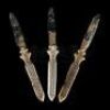 Lot # 16 - ASSASSIN'S CREED - Aguilar's (Michael Fassbender) Collar Throwing Knives