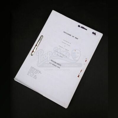 Lot # 36 - CHILDREN OF MEN - Production-Used Script