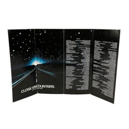 Lot # 42 - CLOSE ENCOUNTERS OF THE THIRD KIND - Press Leaflet