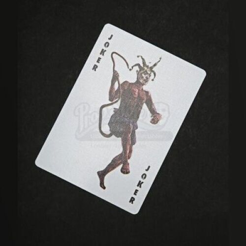 Lot # 48 - DARK KNIGHT, THE - Joker Card - Devil