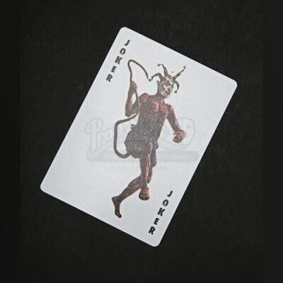 Lot # 48 - DARK KNIGHT, THE - Joker Card - Devil