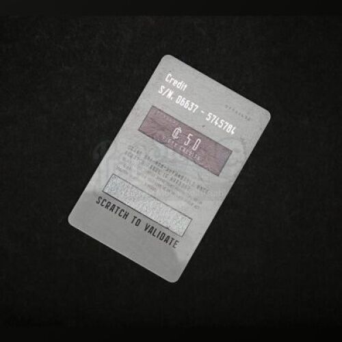 Lot # 65 - DREDD - Mega City One 50 Credit Card
