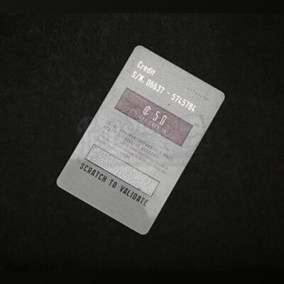 Lot # 65 - DREDD - Mega City One 50 Credit Card