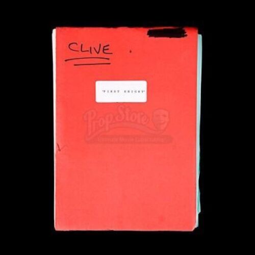 Lot # 78 - FIRST KNIGHT - Production-Used Script