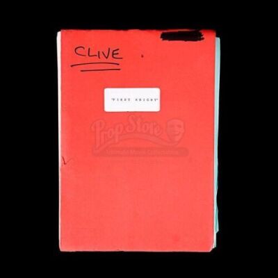 Lot # 78 - FIRST KNIGHT - Production-Used Script
