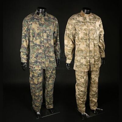 Lot # 82 - GI JOE: THE RISE OF COBRA - G.I. Joes Sand and Woodland Uniforms