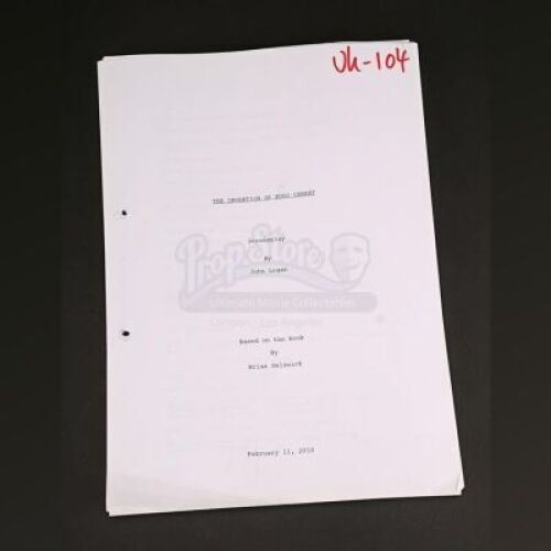 Lot # 97 - HUGO - Production-Used Script