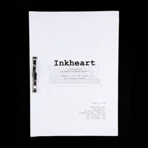 Lot # 100 - INKHEART - Production-Used Script