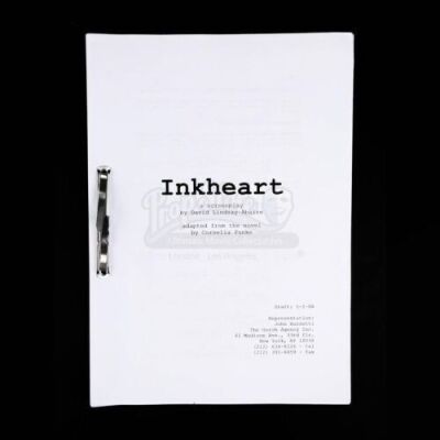 Lot # 100 - INKHEART - Production-Used Script