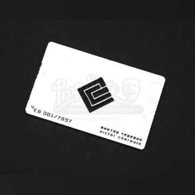 Lot # 104 - JACK RYAN: SHADOW RECRUIT - Victor Cherevin's (Kenneth Branagh) Access Card