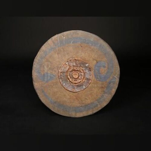 Lot # 117 - KING ARTHUR - Woad Warrior's Wooden Shield