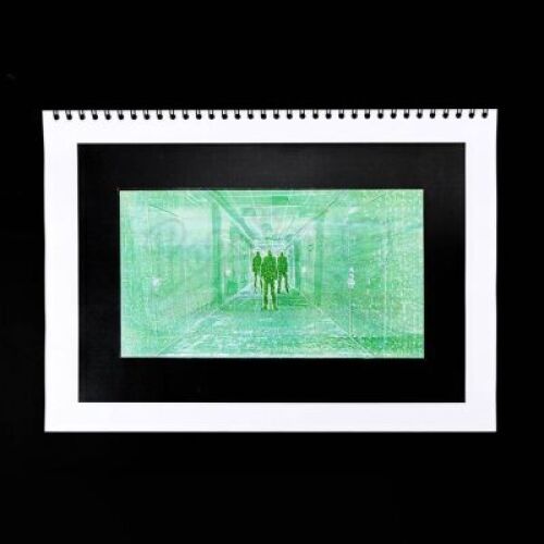 Lot # 137 - MATRIX, THE - Concept Art Binder