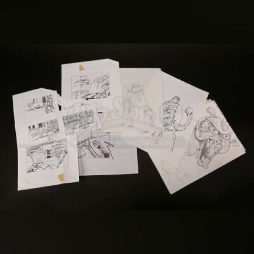 Lot # 139 - MUMMY RETURNS, THE - Concept Drawings