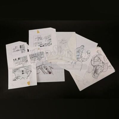 Lot # 139 - MUMMY RETURNS, THE - Concept Drawings