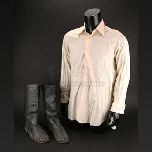 Lot # 143 - MUMMY, THE - Jonathan Carnahan's (John Hannah) Shirt and Boots