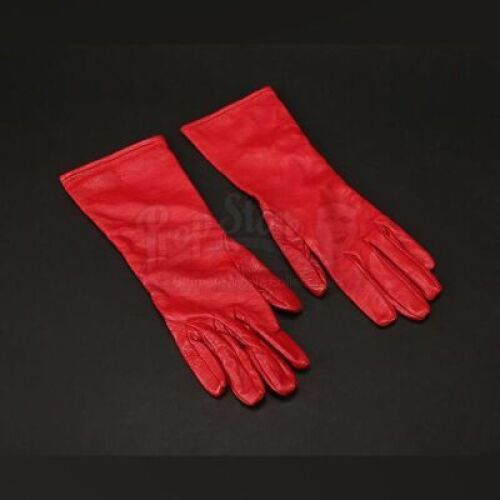 Lot # 189 - ULTRAVIOLET - Violet (Milla Jovovich) Red Gloves
