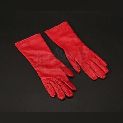 Lot # 189 - ULTRAVIOLET - Violet (Milla Jovovich) Red Gloves