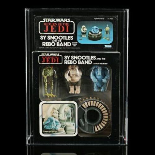Lot # 259 - Sy Snootles And The Rebo Band ROTJ77 AFA 80