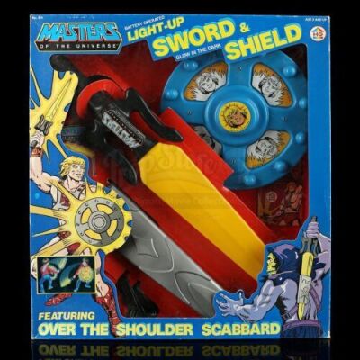 Lot # 503 - Light-Up Sword And Shield Dress Up Playset
