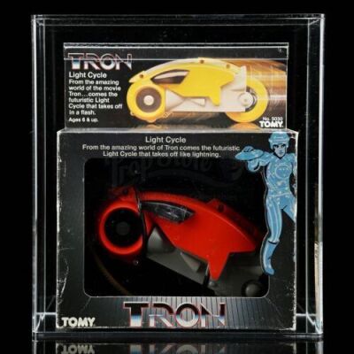 Lot # 606 - Red Light Cycle Rip Cord AFA 75 - Unused