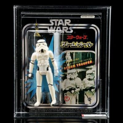 Lot # 69 - Takara 7" Stormtrooper AFA 70