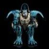 Lot # 583 - Hand-Painted Unproduced Metal Mutant Rocksteady Protomolded Prototype