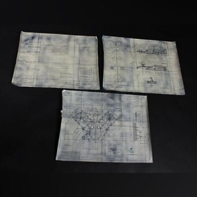 RUSH - McLaren Engine, Front & Rear Suspension & Body Blueprints (RP048)