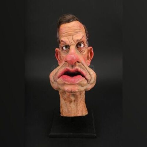 Lot # 35 - Geoffrey Palmer Puppet Head