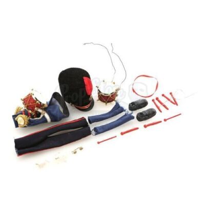 Lot # 21 - S2E11 - "Abed's Uncontrollable Christmas": Troy (as portrayed by Donald Glover) Christmas Stop-Motion Costume Pieces