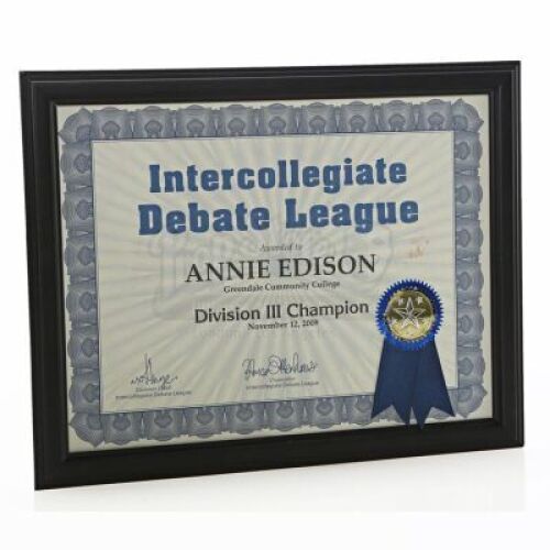 Lot # 47 - S3E07 - "Studies in Modern Movement": Annie's (as portrayed by Alison Brie) "Intercollegiate Debate League" Award