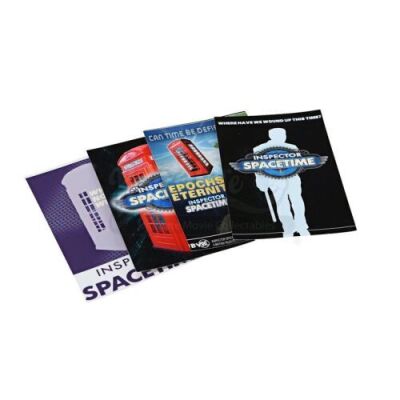 Lot # 77 - S4E03 - "Conventions of Space and Time": Four InspectiCon Convention Fliers