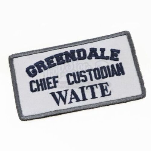 Lot # 83 - S4E06 - "Analysis of Cork-Based Networking": Bob Waite's (as portrayed by Nathan Fillion) Chief Custodian Patch