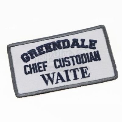Lot # 83 - S4E06 - "Analysis of Cork-Based Networking": Bob Waite's (as portrayed by Nathan Fillion) Chief Custodian Patch
