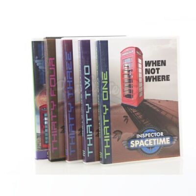 Lot # 90 - Various Episodes: Five Abed Nadir (as portrayed by Danny Pudi) Inspector Spacetime DVD Cases