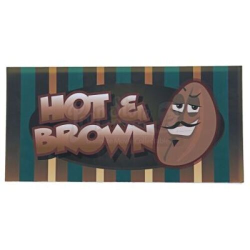 Lot # 117 - Various Episodes: Hot and Brown Coffee Shop Sign