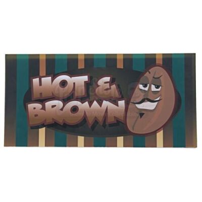 Lot # 117 - Various Episodes: Hot and Brown Coffee Shop Sign