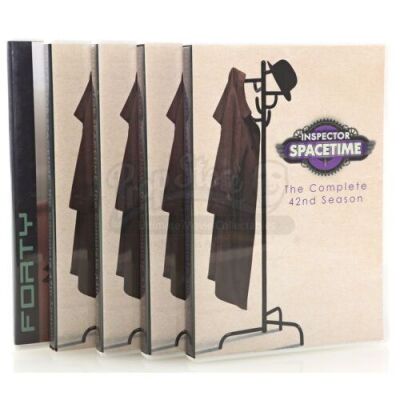 Lot # 131 - Various Episodes: Five Abed Nadir (as portrayed by Danny Pudi) Inspector Spacetime DVD Cases