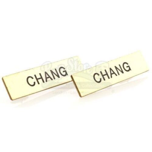 Lot # 143 - Various Episodes: Benjamin Chang's (Ken Jeong) Security Name Tags