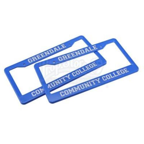 Lot # 144 - Various Episodes: Two Greendale Community College License Plate Frames