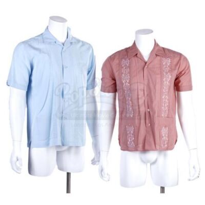 Lot # 153 - Various Episodes: Two Ben Chang (as portrayed by Ken Jeong) Button-Up Shirts