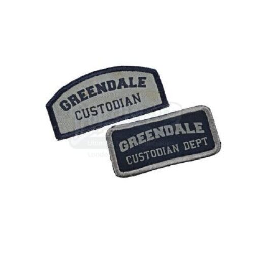 Lot # 185 - Various Episodes: Two Custodian Department Patches