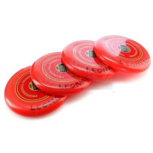 Lot # 199 - S6E01 - " Ladders": Four Leonard (as portrayed by Richard Erdman) Frisbees