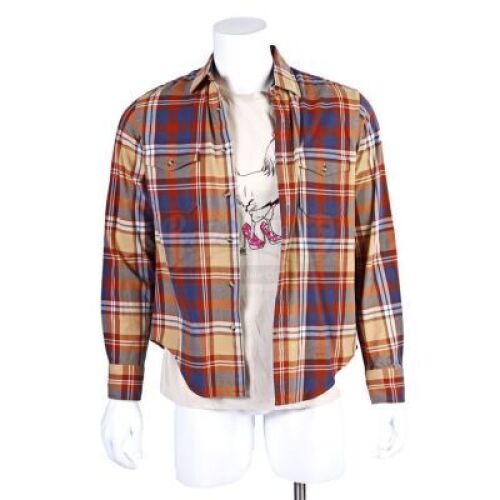 Lot # 204 - S6E01 - "Ladders": Abed Nadir's (as portrayed by Danny Pudi) Ladders Flannel and Shirt