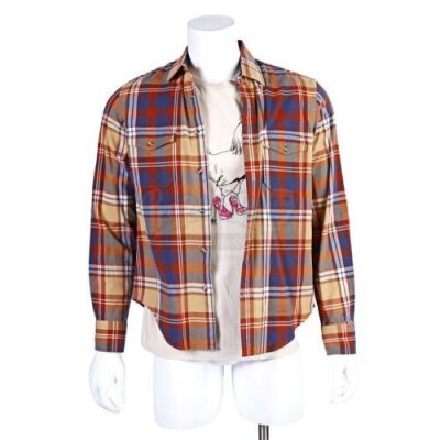 Lot # 204 - S6E01 - "Ladders": Abed Nadir's (as portrayed by Danny Pudi) Ladders Flannel and Shirt